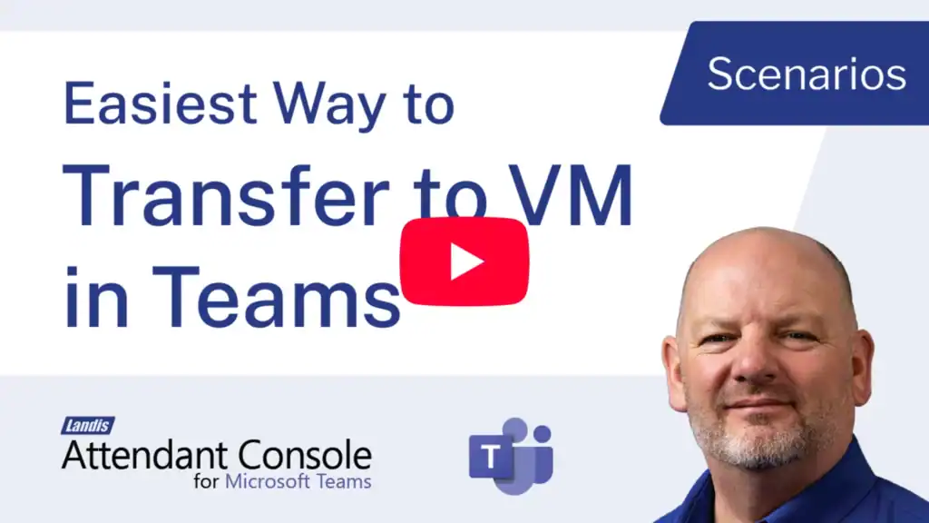Transfer to voice mail in teams