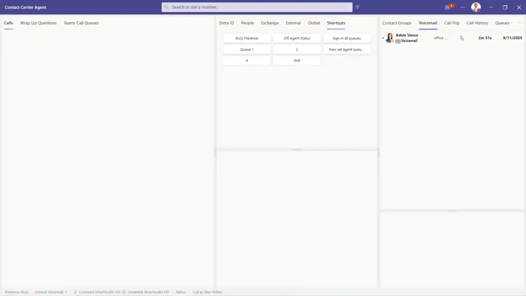 Innovative voice communication technology by Landis Technologies for enhanced business efficiency.