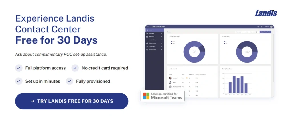 Landis free trial